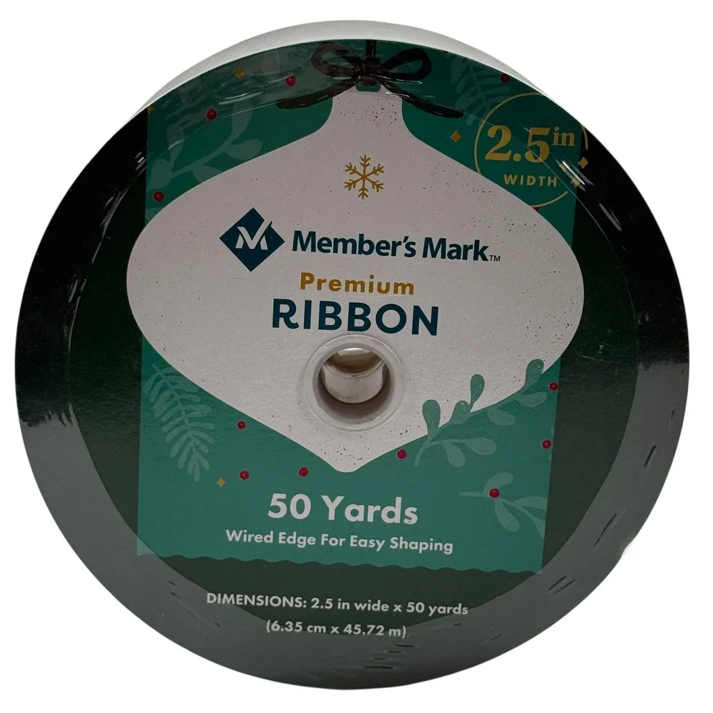 Pine Cone Premium Ribbon 2.5